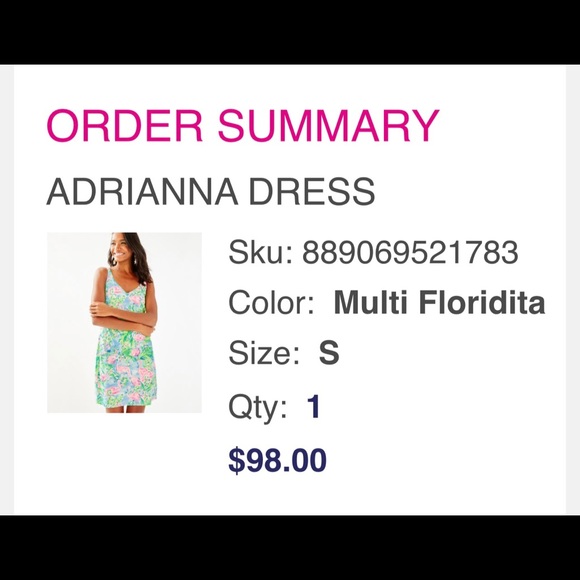 New Lilly Pulitzer dress - Picture 1 of 1